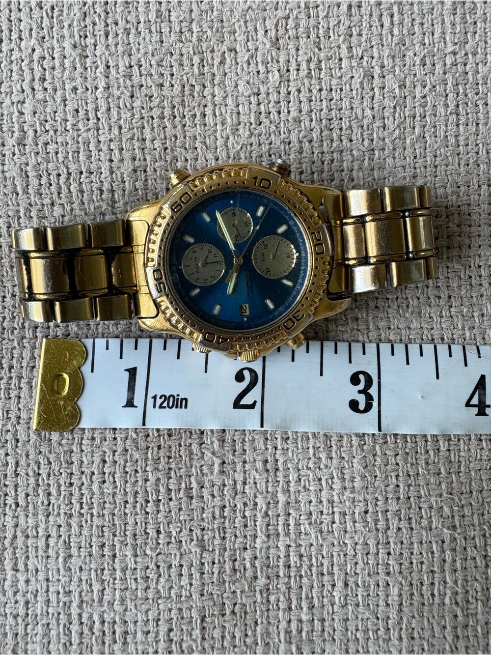 Seiko Sports 150 Chronograph 7T32-6C09 Quartz Alarm Vintage Japan Wrist WatchUp - Picture 13 of 13
